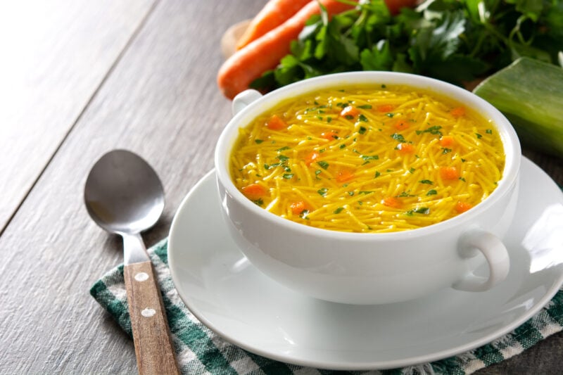Homemade Chicken Noodle Soup From Scratch (The One I Make All Fall)