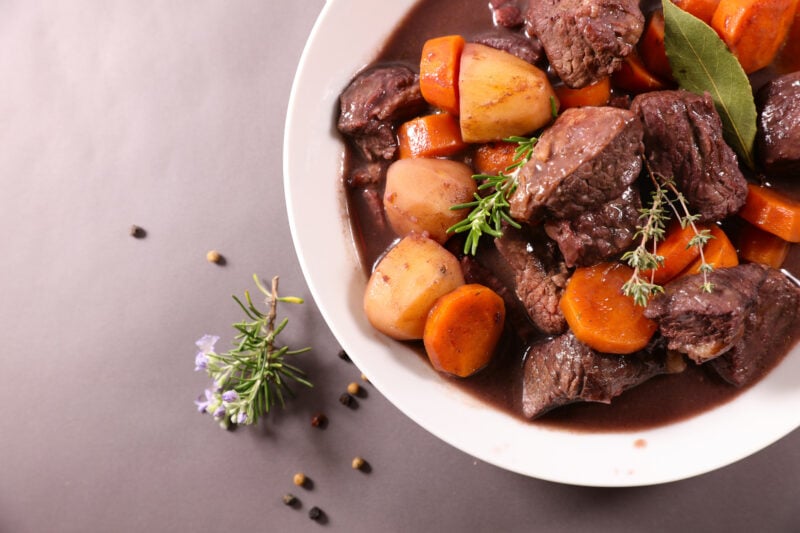 Slow Cooker Beef Stew From Scratch (No Packet, No Canned Soup)
